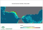 Concentración de Clorofila-a. Marzo 2015
