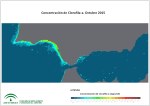 Concentración de Clorofila-a. Octubre 2015