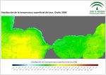 Temperatura superficial del mar (SST) estacional. Otoño 2004