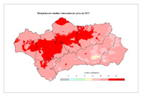 Temperatura media mensual