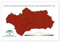 Desviación del mes respecto a la normal (%)