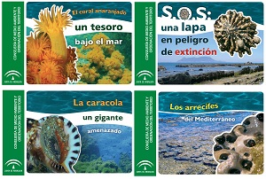 Folletos divulgativos de especies marinas amenazadas del litoral andaluz