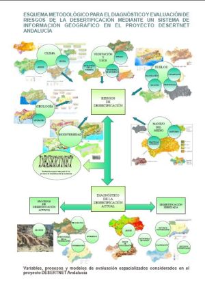 Desertnet. Esquema metodológico