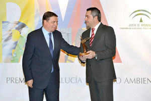 Recogida del Premio Ciudad y Medio Ambiente