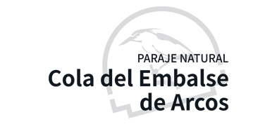 Logotipo del Paraje Natural Cola del Embalse de Arcos