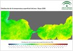 Temperatura superficial del mar (SST). Mayo 2006