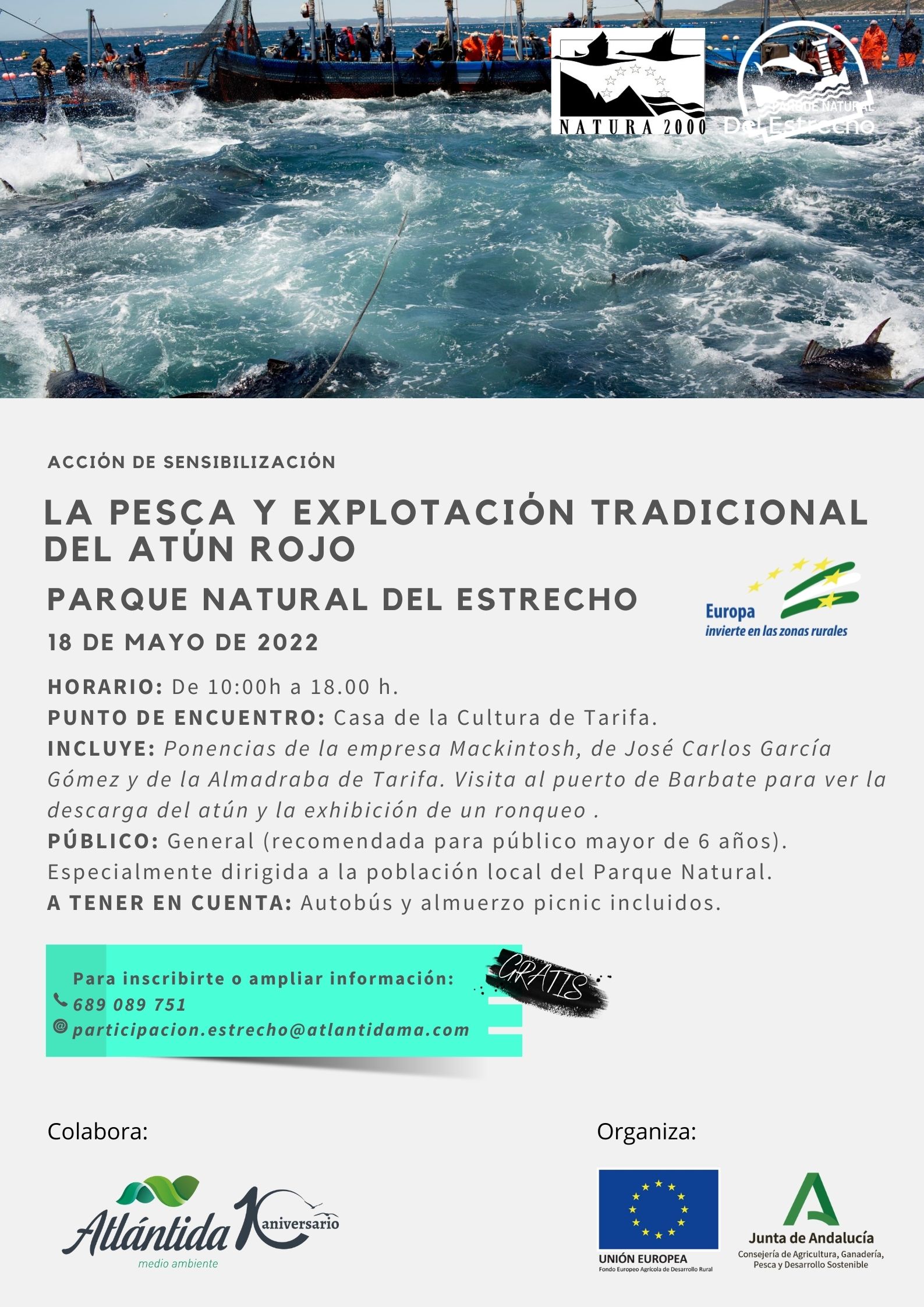 Imagen ilustrativa del cartel de la actividad