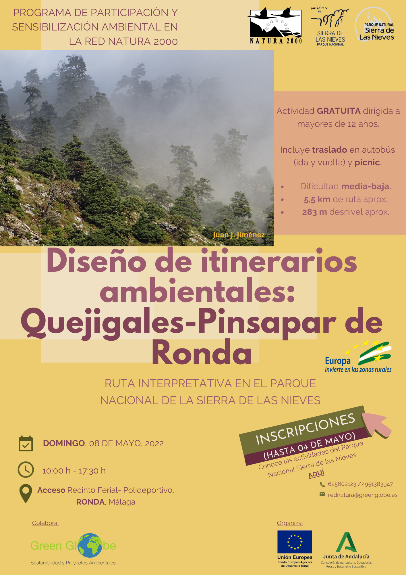 Imagen ilustrativa del cartel publicitario de la actividad