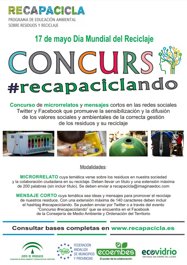 Concurso Recapaciclando: microrrelatos sobre residuos y reciclaje