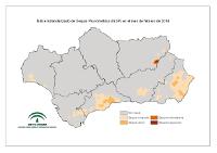Intensidad de la sequía pluviométrica