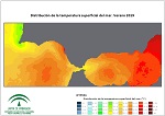 Temperatura superficial del mar (SST). Verano 2019