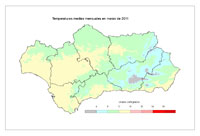Temperatura media mensual