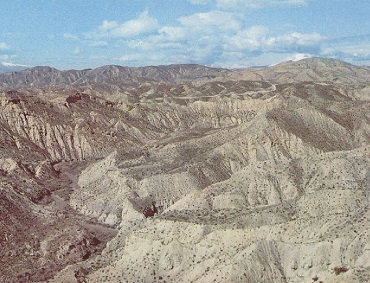 Panorámica del Desierto de Tabernas (Almería)