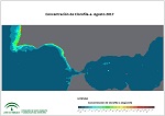 Concentración de Clorofila-a. Agosto 2017