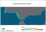 Concentración de Clorofila-a. Junio 2017