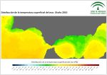 Temperatura superficial del mar (SST) estacional. Otoño 2010