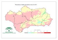Temperatura media mensual