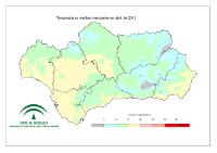 Temperatura media mensual