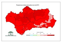 Temperatura media mensual