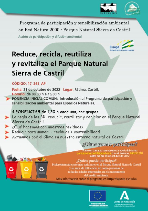 Imagen ilustrativa del cartel publicitario de la actividad