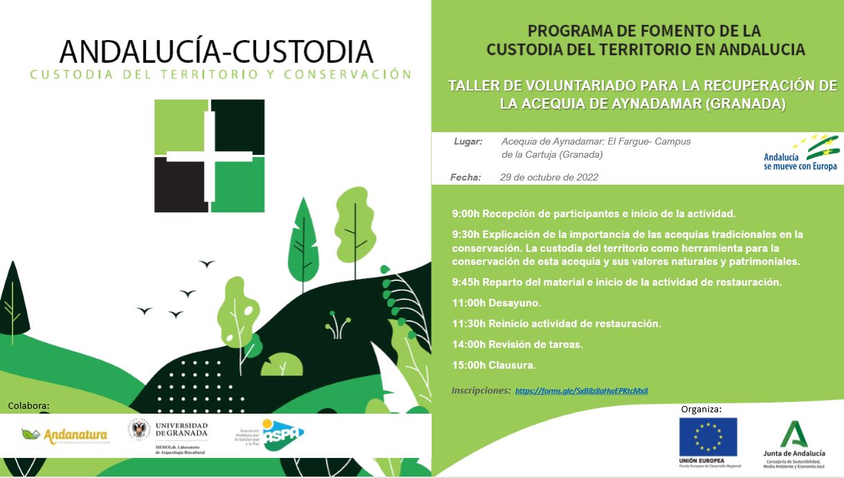 Imagen ilustrativa del cartel publicitario de la actividad