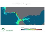 Concentración de Clorofila-a. Agosto 2016