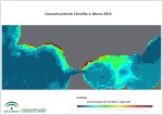 Concentración de Clorofila-a. Marzo 2016