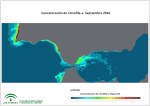 Concentración de Clorofila-a. Septiembre 2016