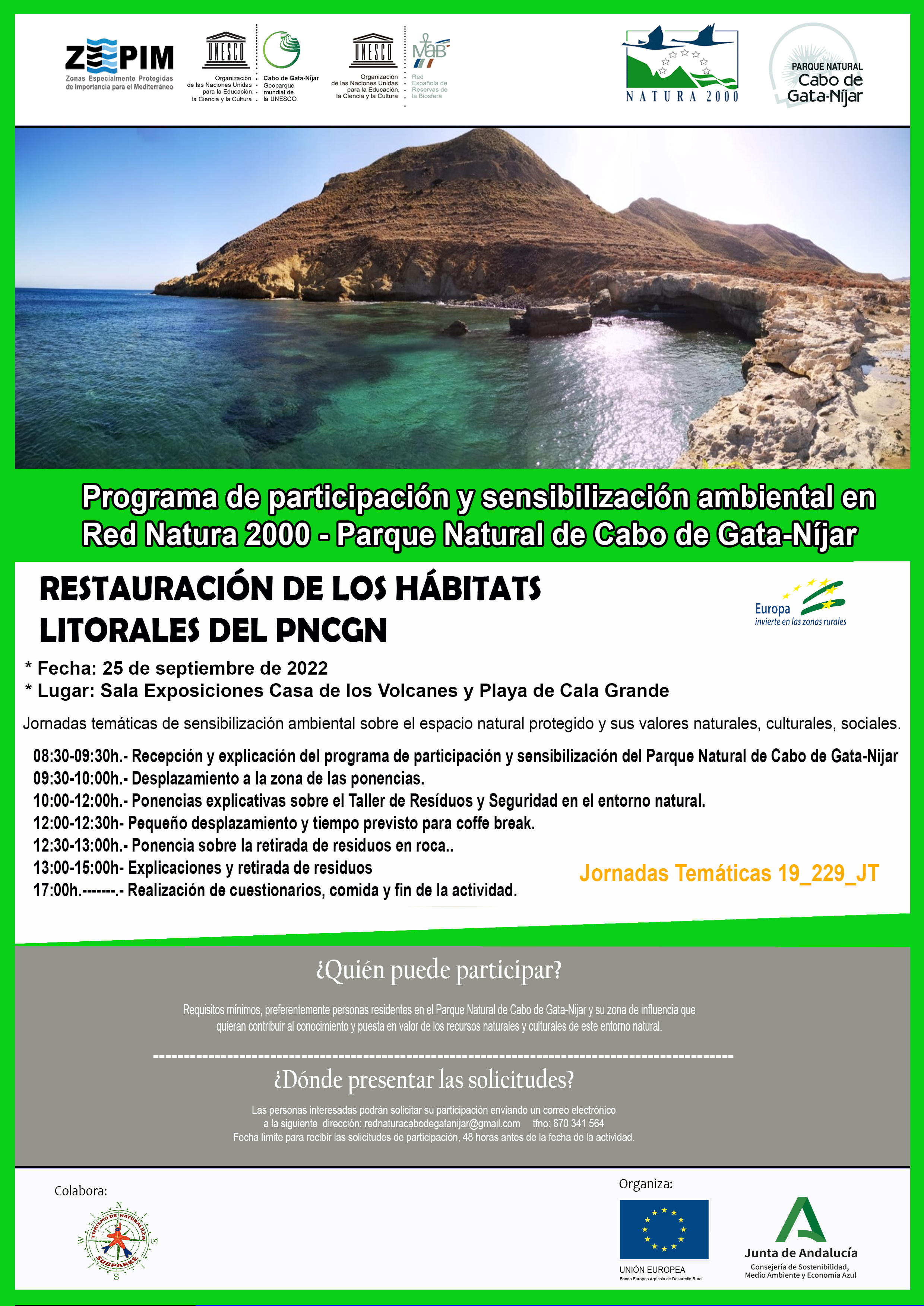 Cartel de la jornada