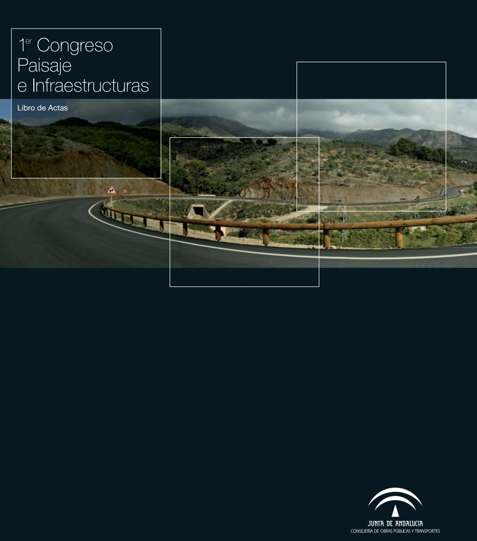 Portada I Congreso Paisajes e Infraestructuras (2007)