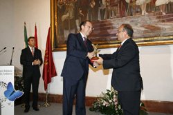 Recogida de premio