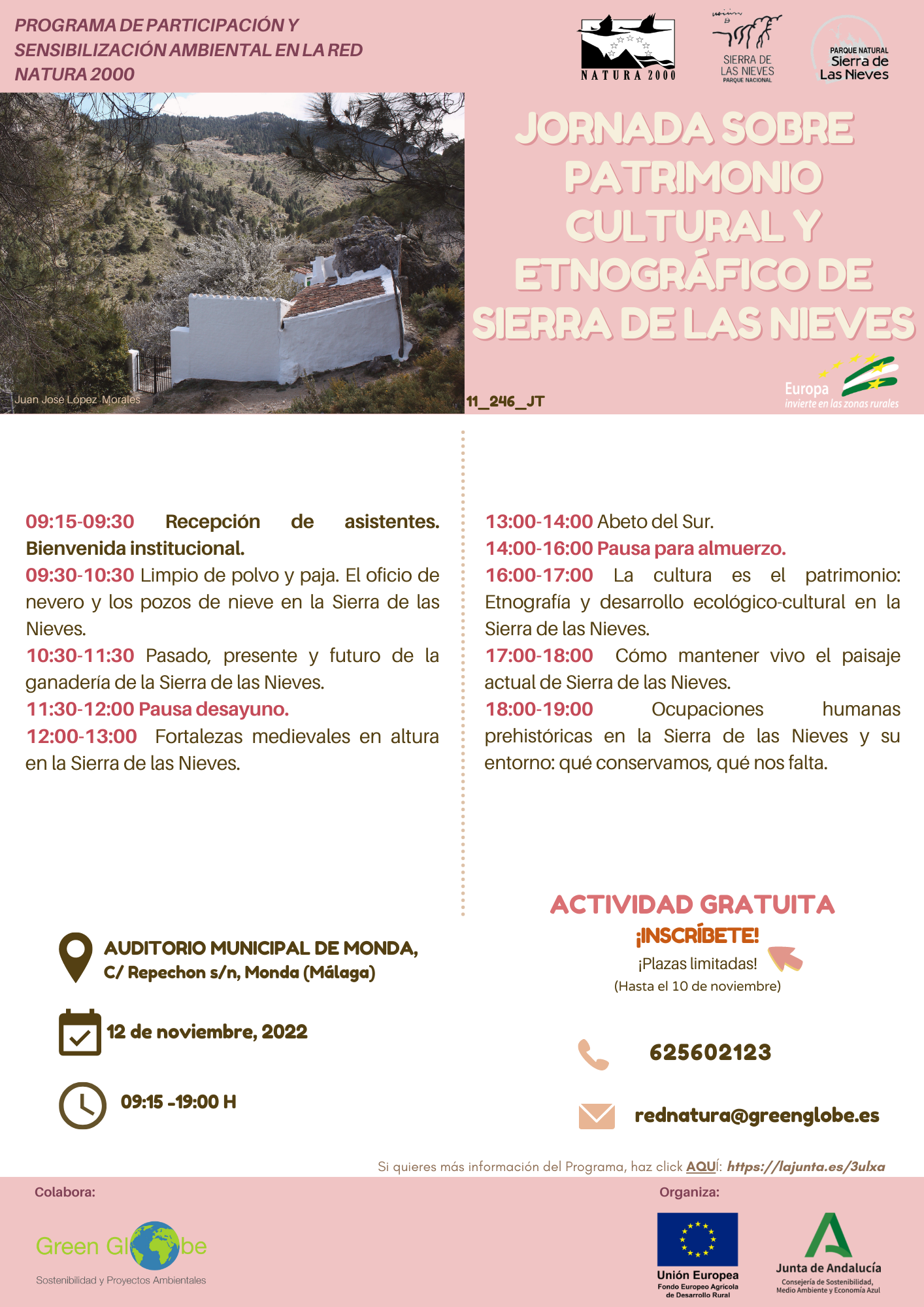 Cartel de la actividad