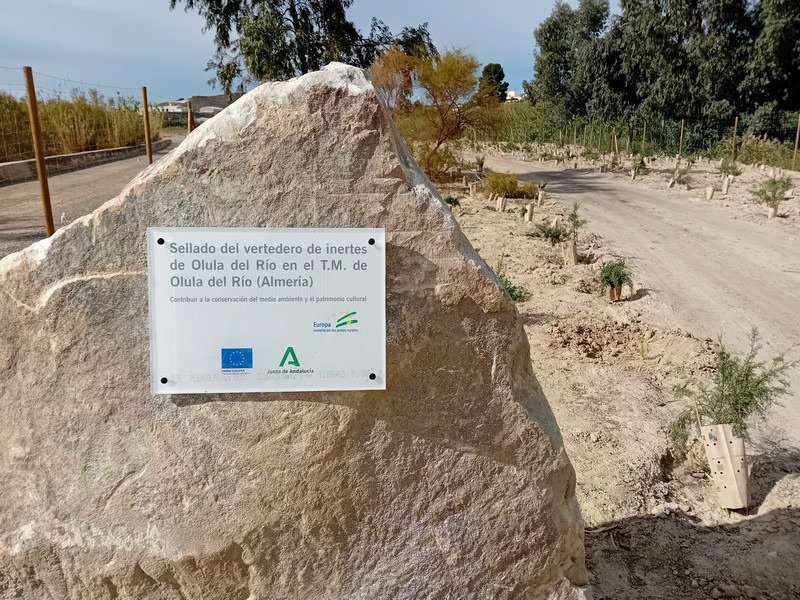 Vertedero de Olula del Río (Almería)