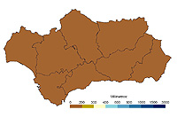 Precipitación acumulada desde el 1 de septiembre.