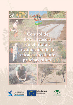 Portada Control de flora invasora en el litoral: evaluación de la eficacia mediante pruebas piloto