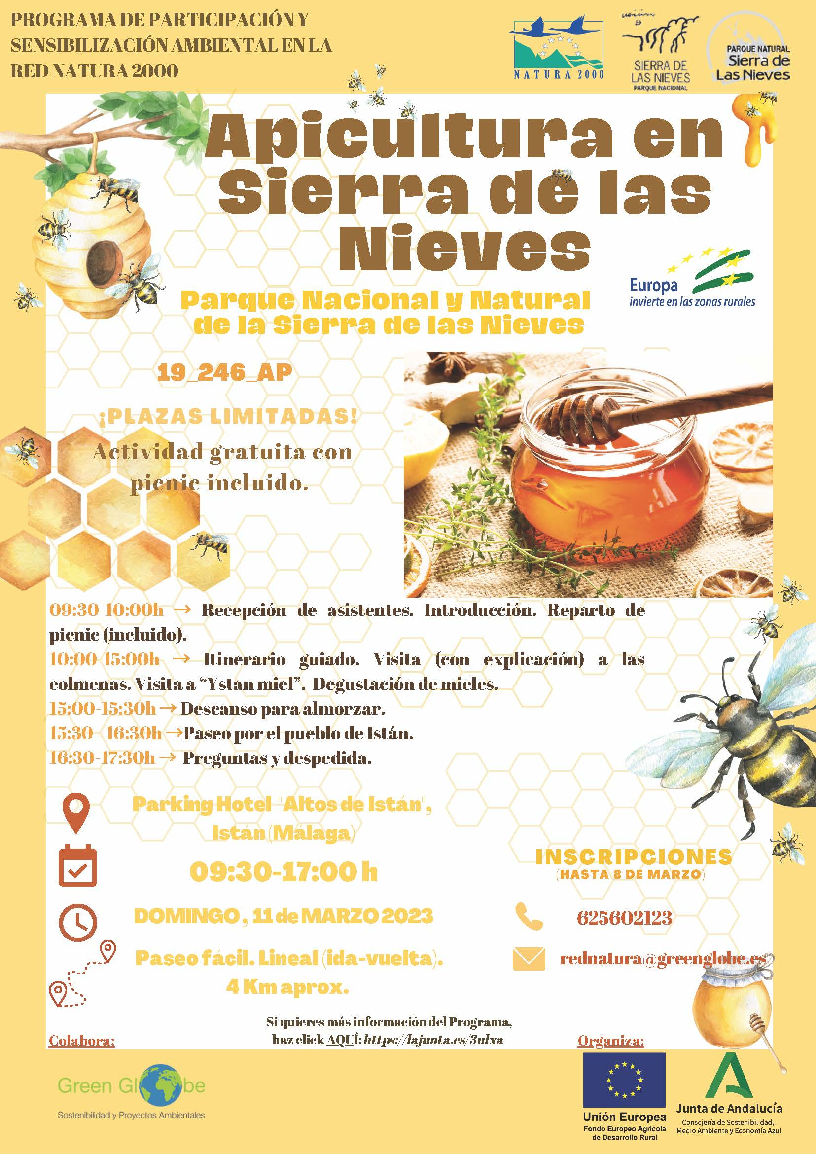 Cartel de la actividad