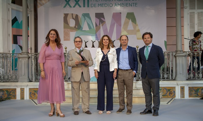 D. José, Inmaculada, Rafael y José Ángel Cantueso, fundadores y miembros del consejo de administración