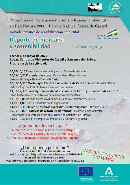 Imagen ilustrativa del cartel publicitario de la actividad