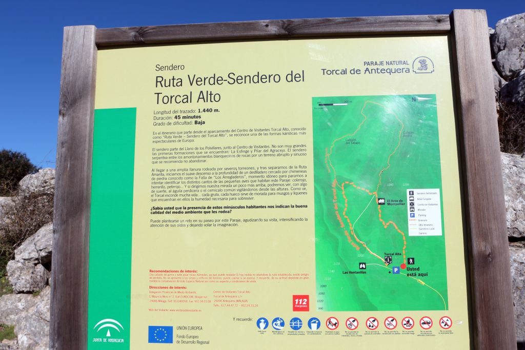 RUTA VERDE - SENDERO DEL TORCAL ALTO