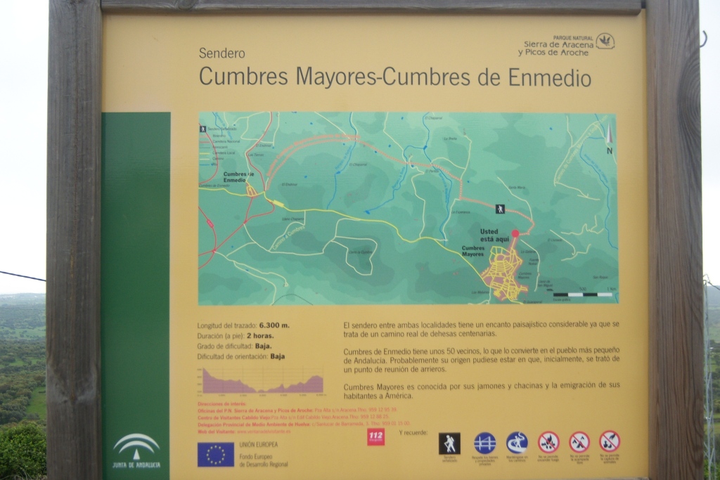 CUMBRES DE ENMEDIO A CUMBRES MAYORES