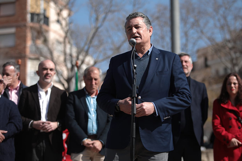 Consejero de la Presidencia, Antonio Sanz, durante la jornada andaluza organizada por el Centro Cultural Federico García Lorca