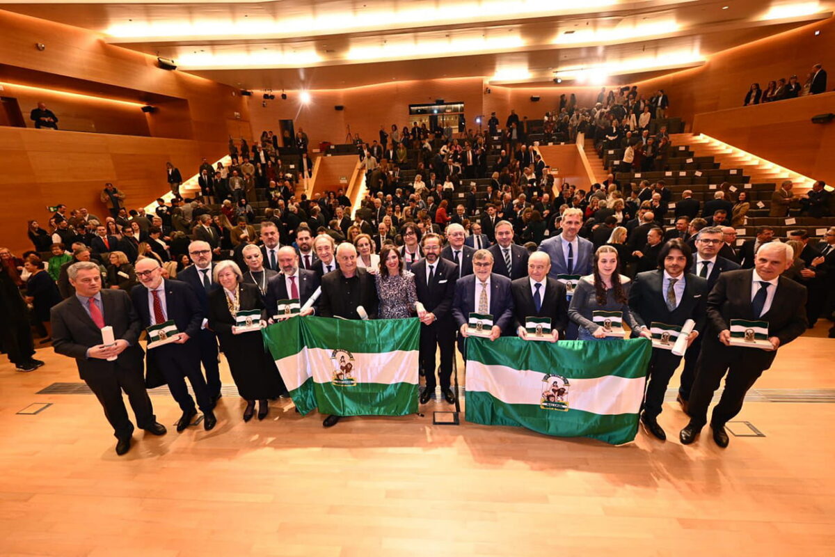 Entrega de medallas en Granada