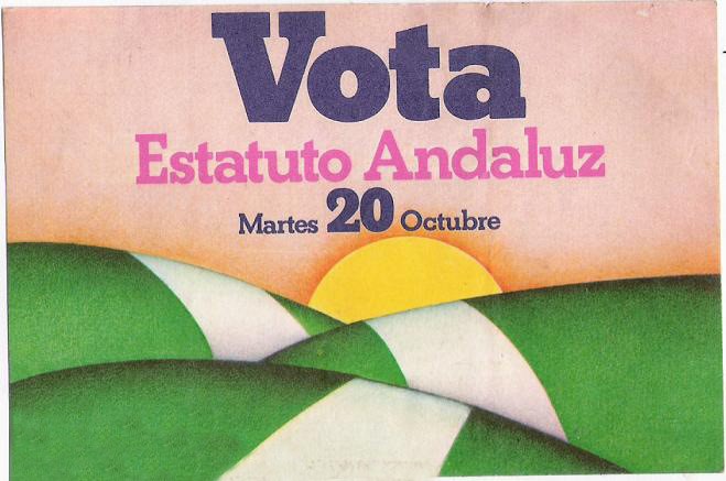 Cartel Estatuto Andaluz