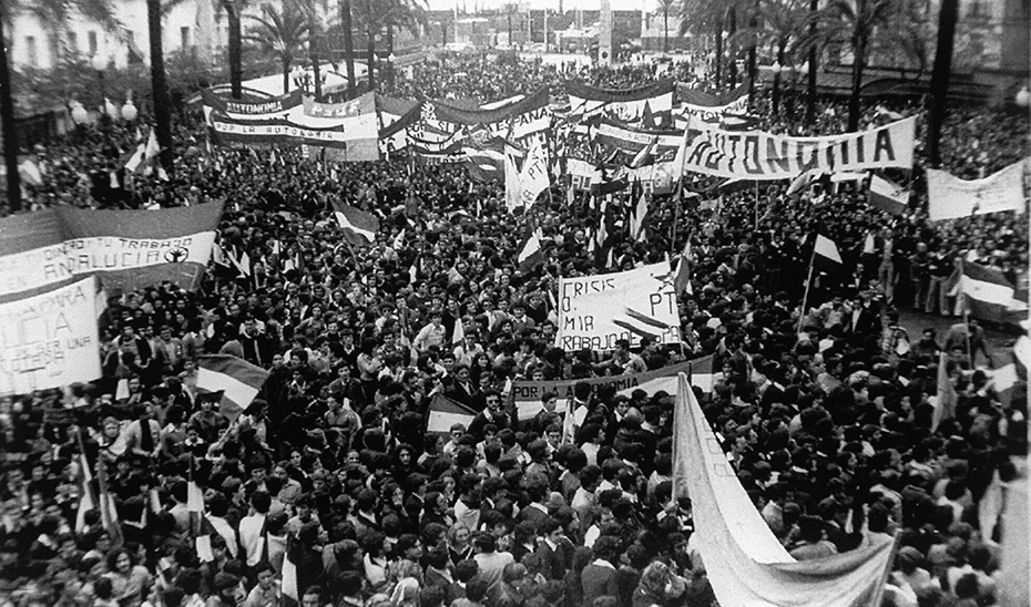 Manifestación Andalucia