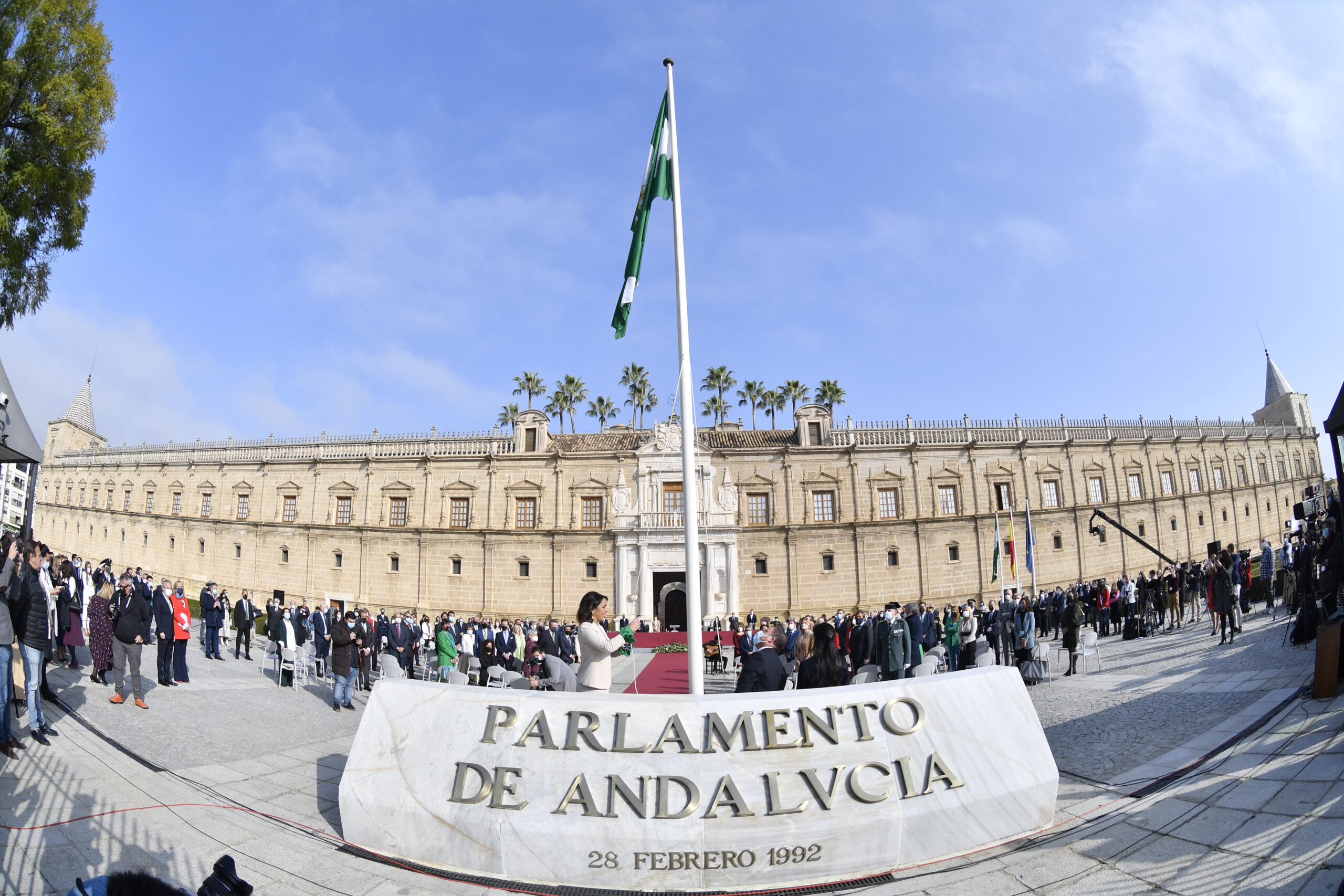 Acto del 28F en el Parlamento de Andalucía Especial 28 de Febrero