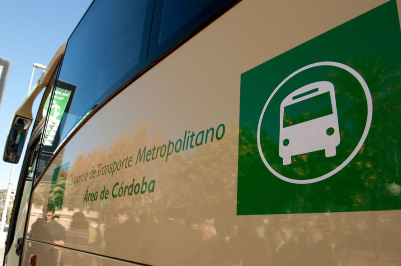 Autobús adscrito al Consorcio de Transporte de Córdoba.
