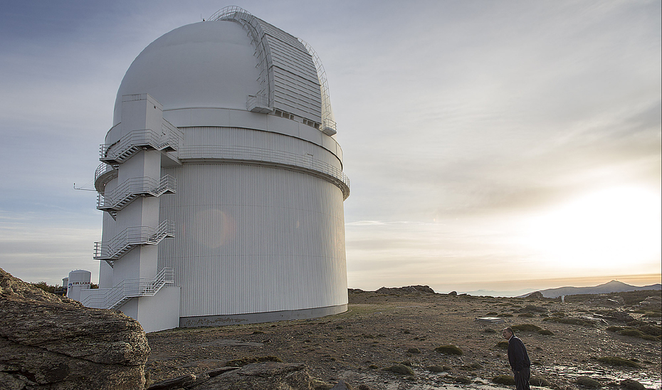 El observatorio astronómico de Calar Alto, ubicado en la Sierra de Filabres, en Almería.