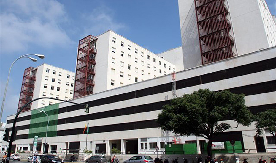 Hospital Puerta del Mar en Cádiz.