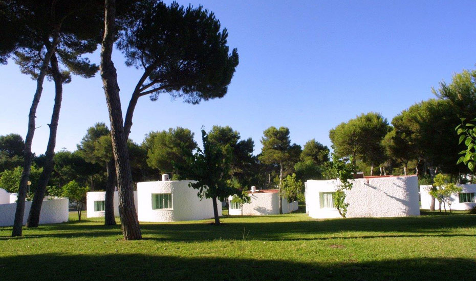 Fachada de la residencia de tiempo libre de la localidad costasoleña de Marbella.