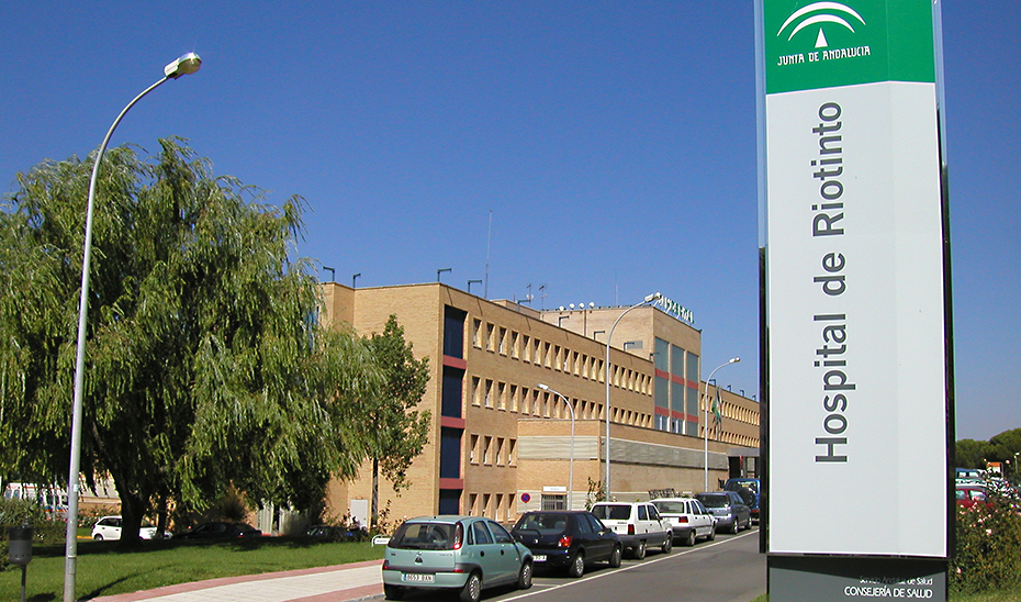 Hospital de Riotinto, ubicado en pleno corazón de la Cuenca Minera de Huelva.
